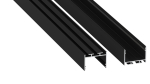 Profile LUMINES type alba black anodized 4,15 m